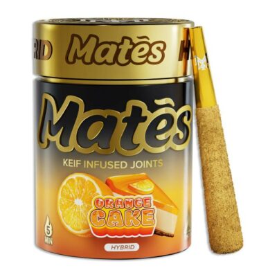 muha meds mates thca prerolls 5pc orange cake