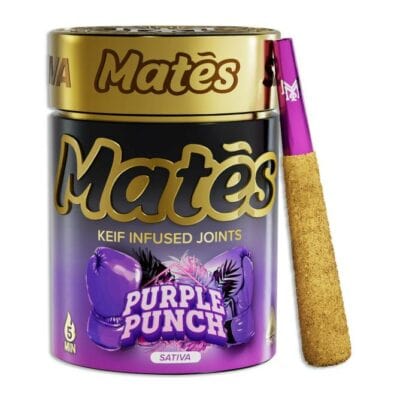 muha meds mates thca prerolls 5pc purple punch