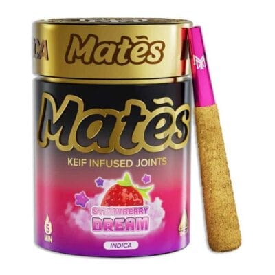 muha meds mates thca prerolls 5pc strawberry dream