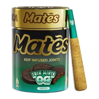 muha meds mates thca prerolls 5pc thin mints og