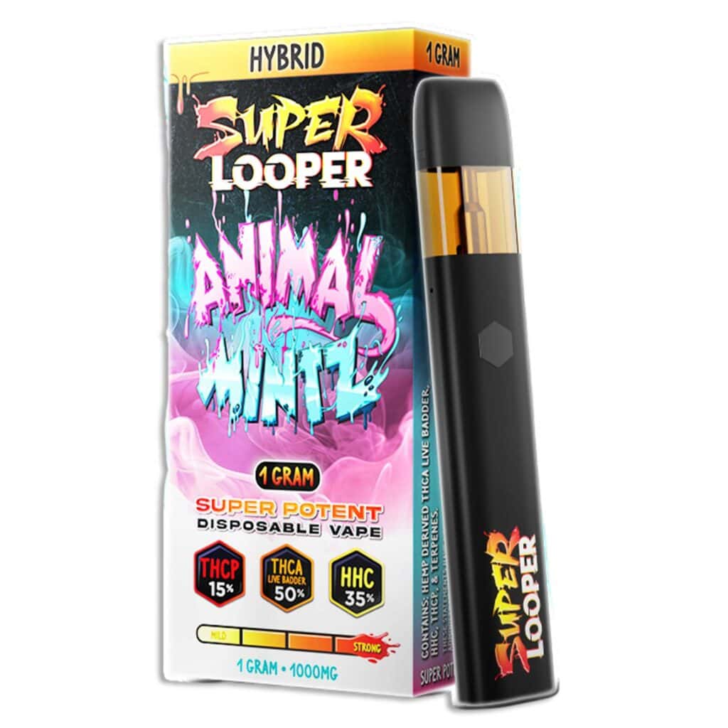 super looper disposable 1g animal mintz