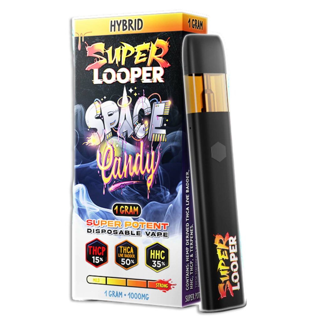 super looper disposable 1g space candy