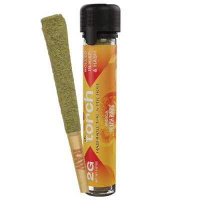 torch hashhole thca preroll 2g peach rings