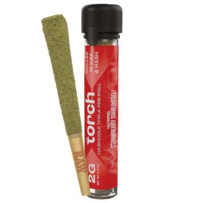 torch hashhole thca preroll 2g strawberry sour diesel