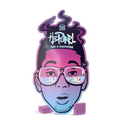 tre house its Purple thca gummy pouch
