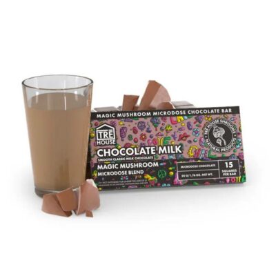 tre house mushroom chocolate bar 15pc chocolate milk