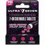 ultra seven 7 hydroxymitragynine chewable 7mg tablets 10pc mixed berries