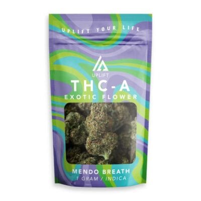 uplift thca exotic flower 1g mendo breath