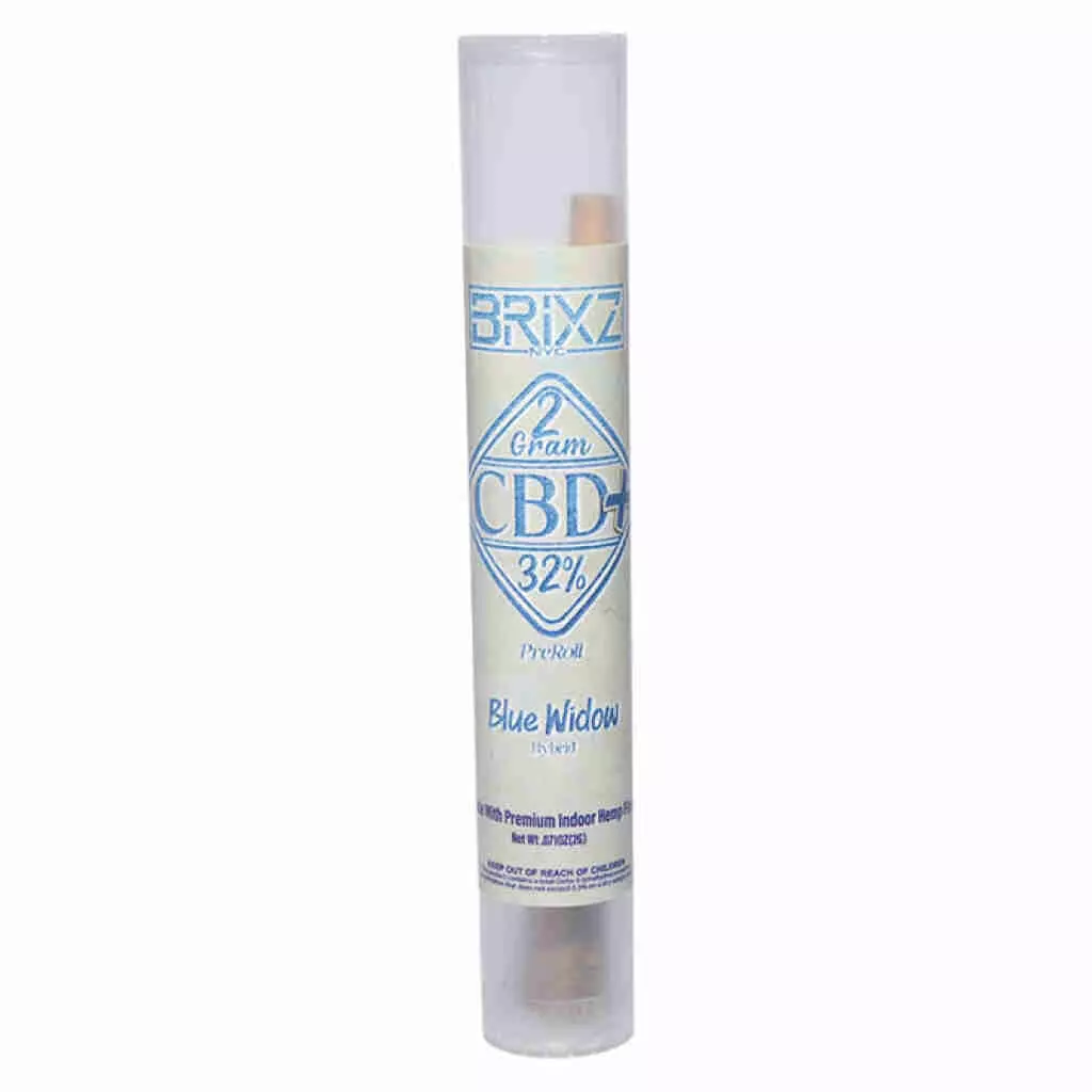 BRIXZ NYC CBD+ Pre-Roll 2g Blue Widow