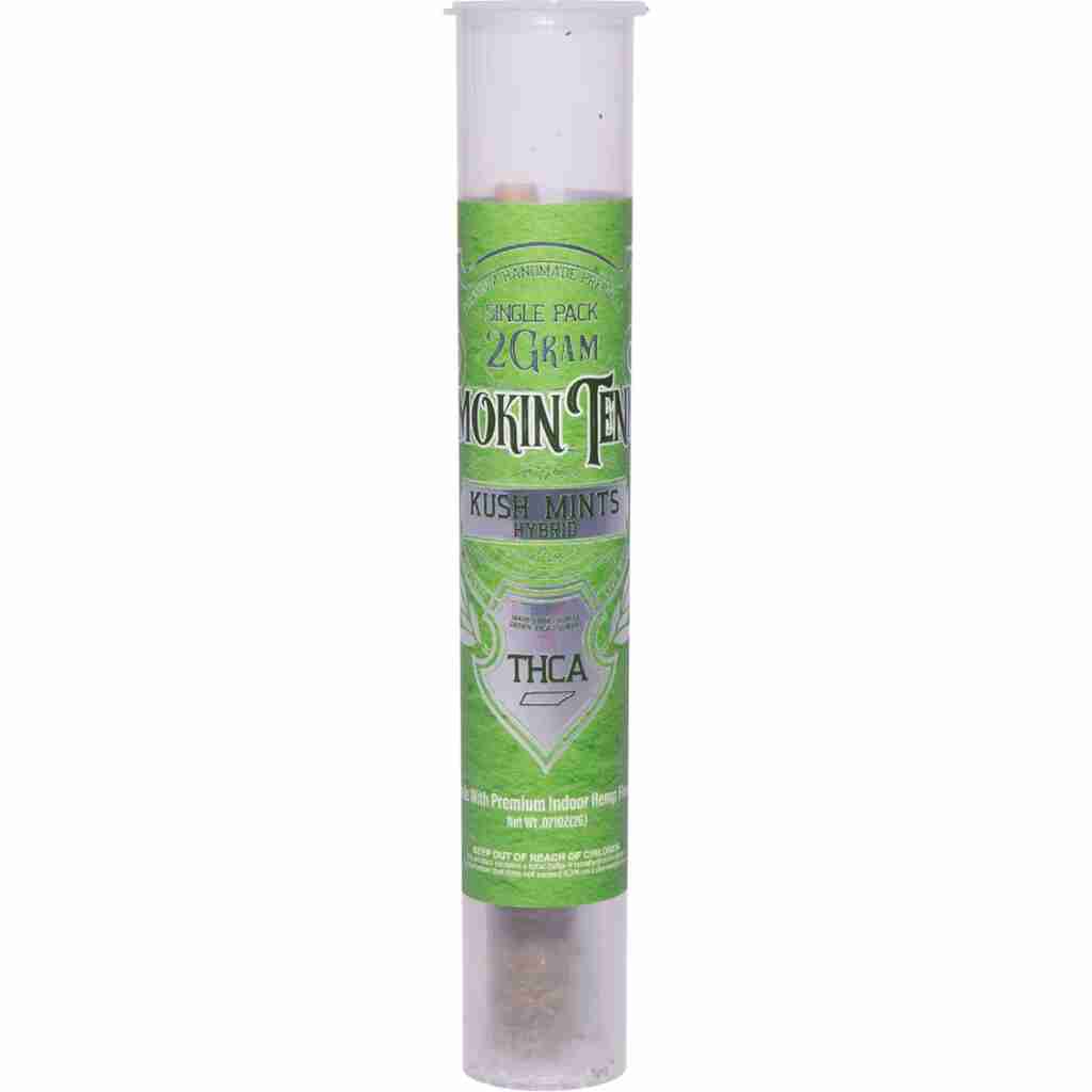 Smokin Tenns THCa Pre-Roll 2g Kush Mints