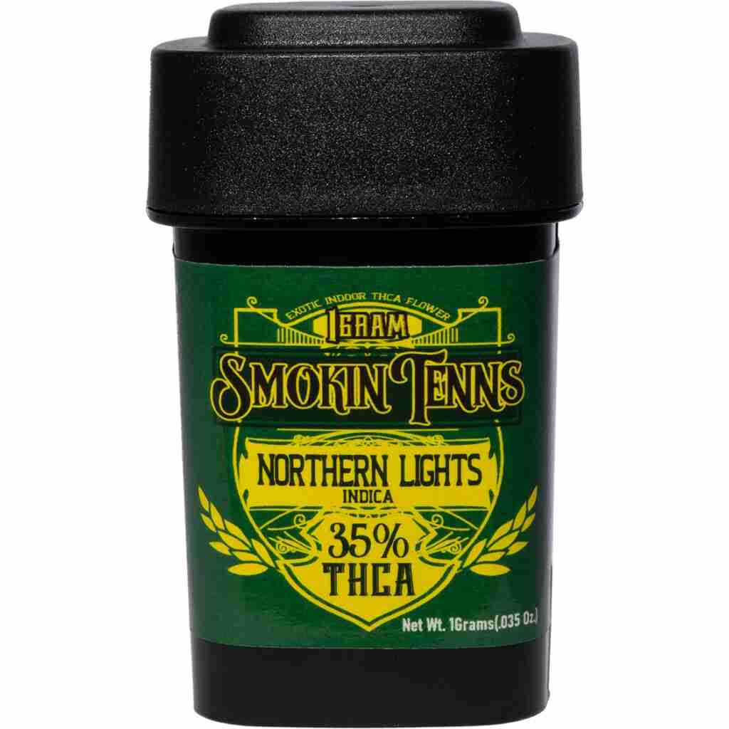 Smokin Tenns THCa Premium Indoor Cannabis Flower 1g Northern lights.