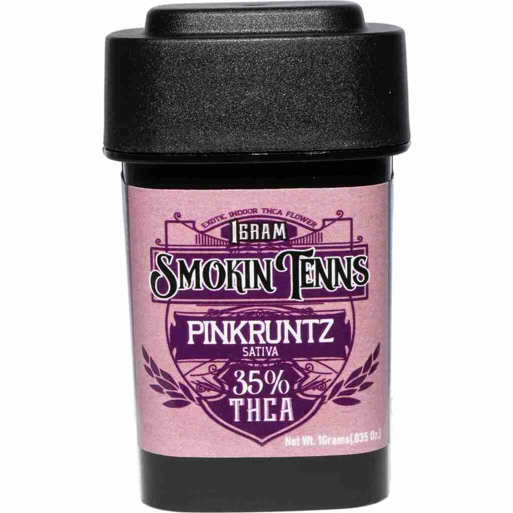 Smokin Tenns THCa Premium Indoor Cannabis Flower 1g - Pink Runtz