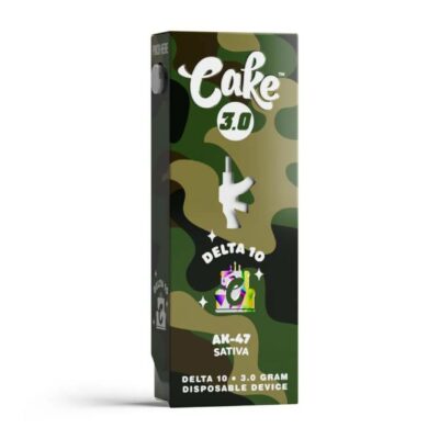 cake delta 10 disposable 3g ak 47