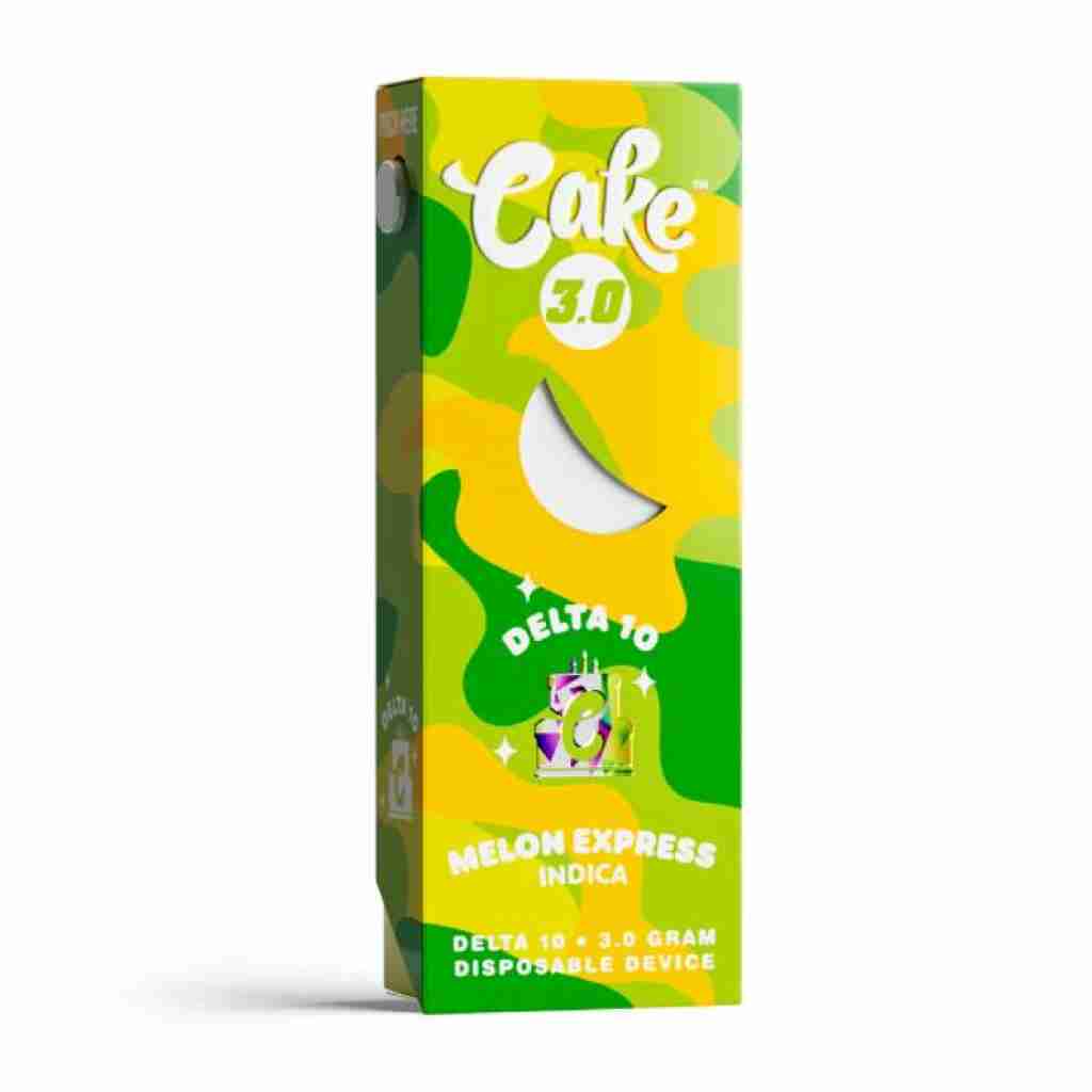 Cake Delta 10 Disposable Vape 3g Melon Express