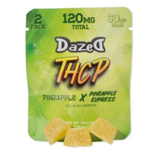 dazed thcp gummies 2pc pineapple