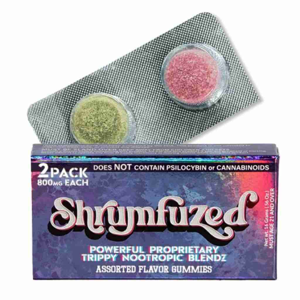 Shrumfuzed nootropic mushroom gummies 2pc assorted