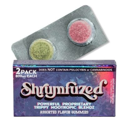 Shrumfuzed nootropic mushroom gummies 2pc assorted