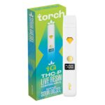 torch live resin thcp disposable 1g sour diesel