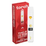 torch live resin thcp disposable 1g strawberry mimosa