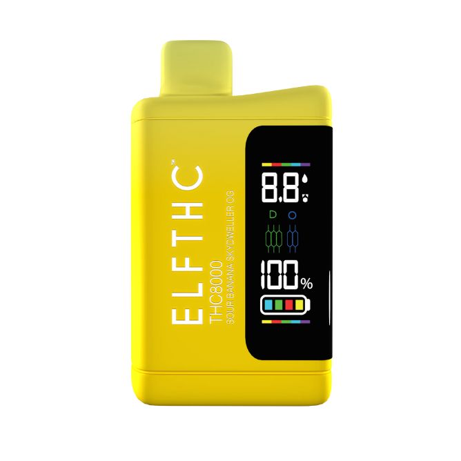 ELF THC 8000 Spectre Blend Disposable 8g - Sour Banana Skydweller OG
