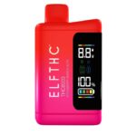 ELF THC 8000 Vanta Black Blend Disposable 8g - Strawberry Snatch Auto