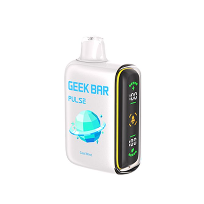 Geek Bar Pulse 15k Nicotine Disposable Vapes 16ml - Cool Mint
