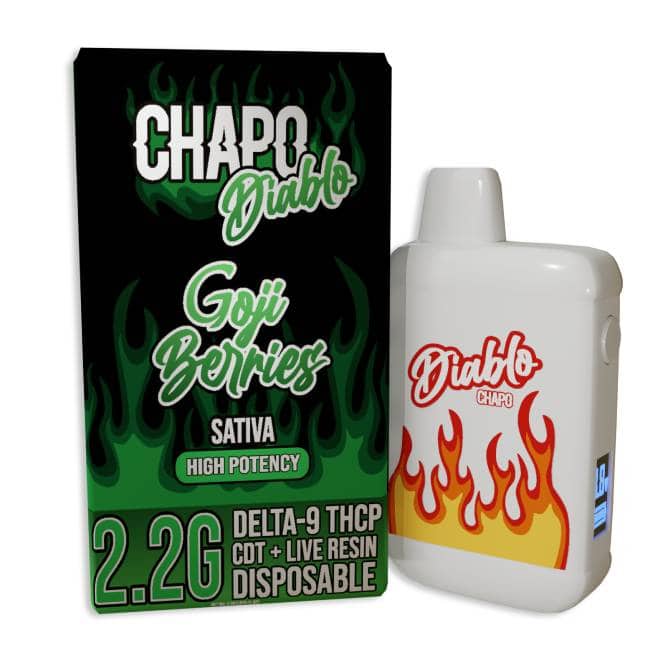 Chapo Diablo Blend Disposable Vape 2.2g Goji Berries