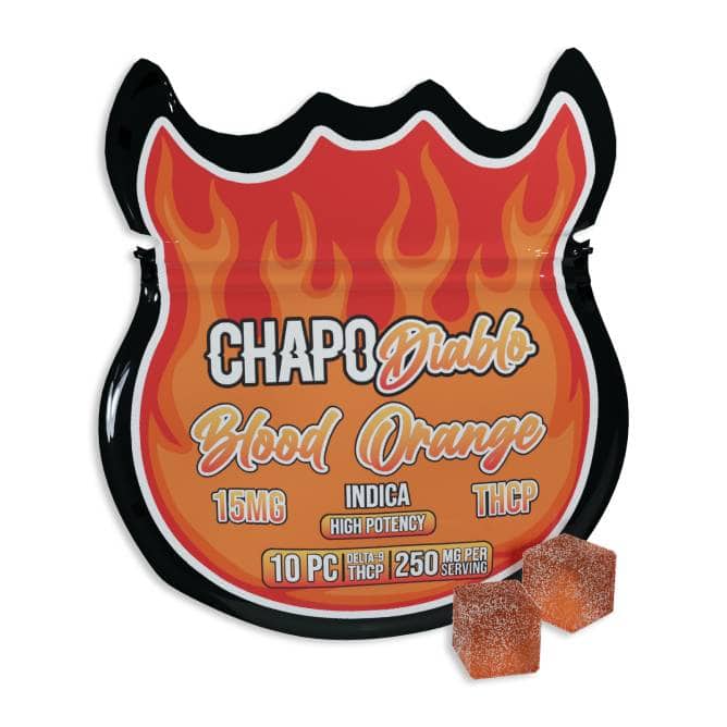Chapo Diablo Blend Gummies 10pc Blood Orange