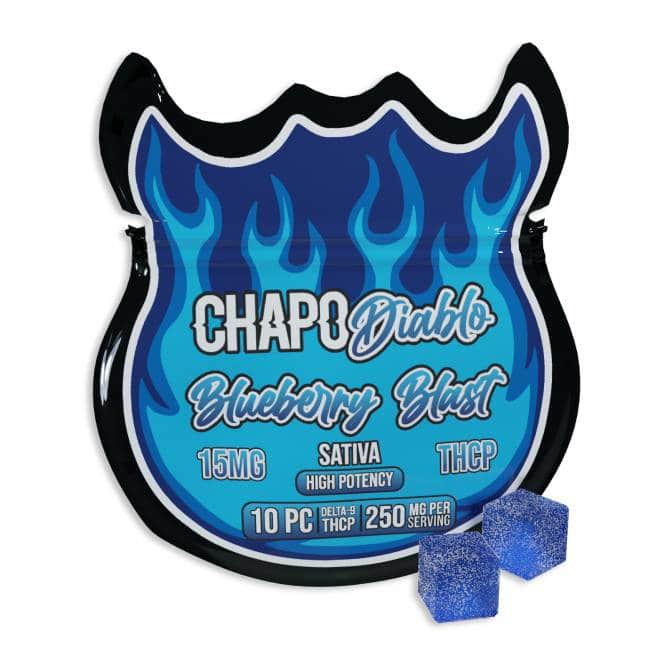 Chapo Diablo Blend Gummies 10pc Blueberry Blast