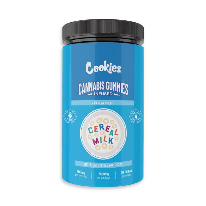 Cookies Cannabis THCa Infused Gummies 2500mg 25pc Cereal Milk