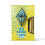 purlyf d8 live resin cartridge 2g blueberry lemon diesel