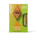 purlyf d8 live resin cartridge 2g pineapple mango express