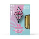 purlyf d8 live resin cartridge 2g pink berry rozay