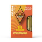 purlyf d8 live resin cartridge 2g strawnana