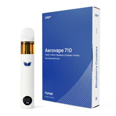 urb aerovape 710 relax disposable 3g blueberry cookies indica