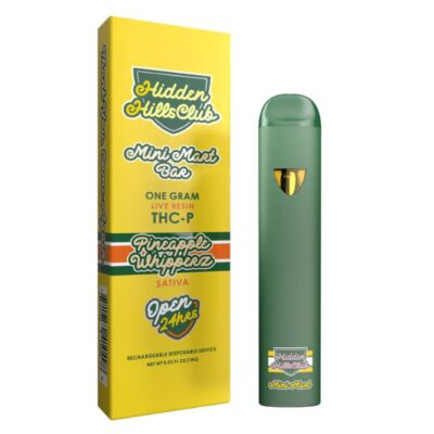 Hidden Hills Mini Mart Bar THCP Live Resin Disposable 1g - Pineapple Whipperz