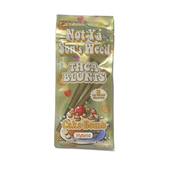 Not Ya Son’s Weed THCa Blunt 2pc Cake Bomb 