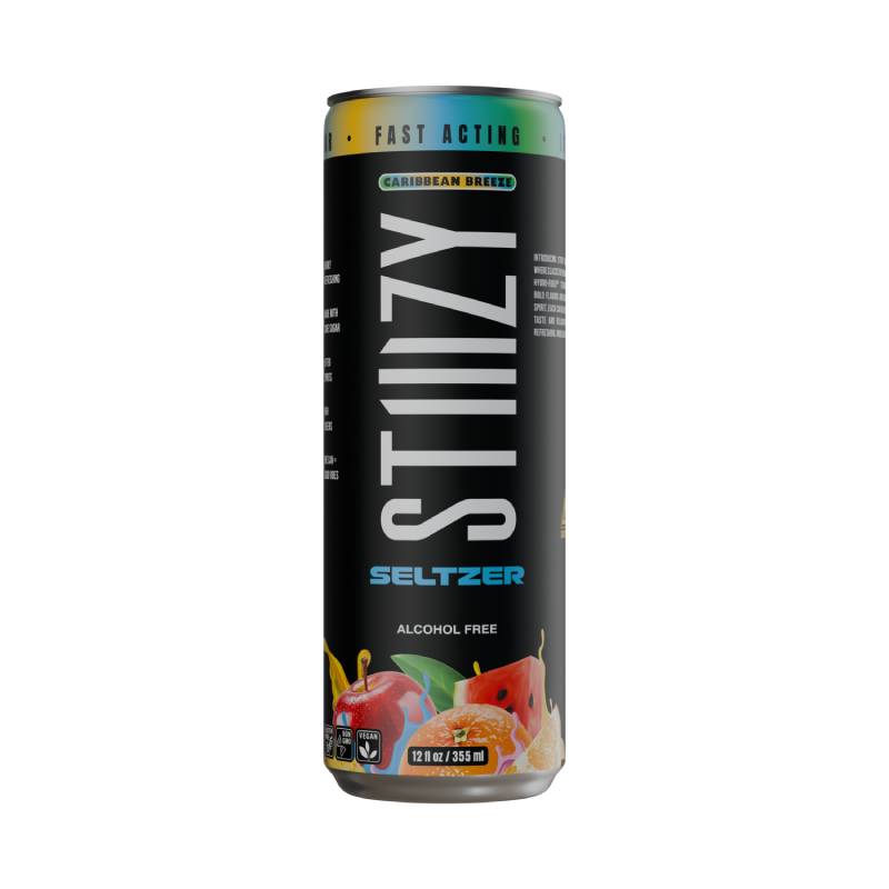 STIIIZY Delta-9 THC Vegan Seltzer 5mg 12oz (Single) Caribbean Breeze