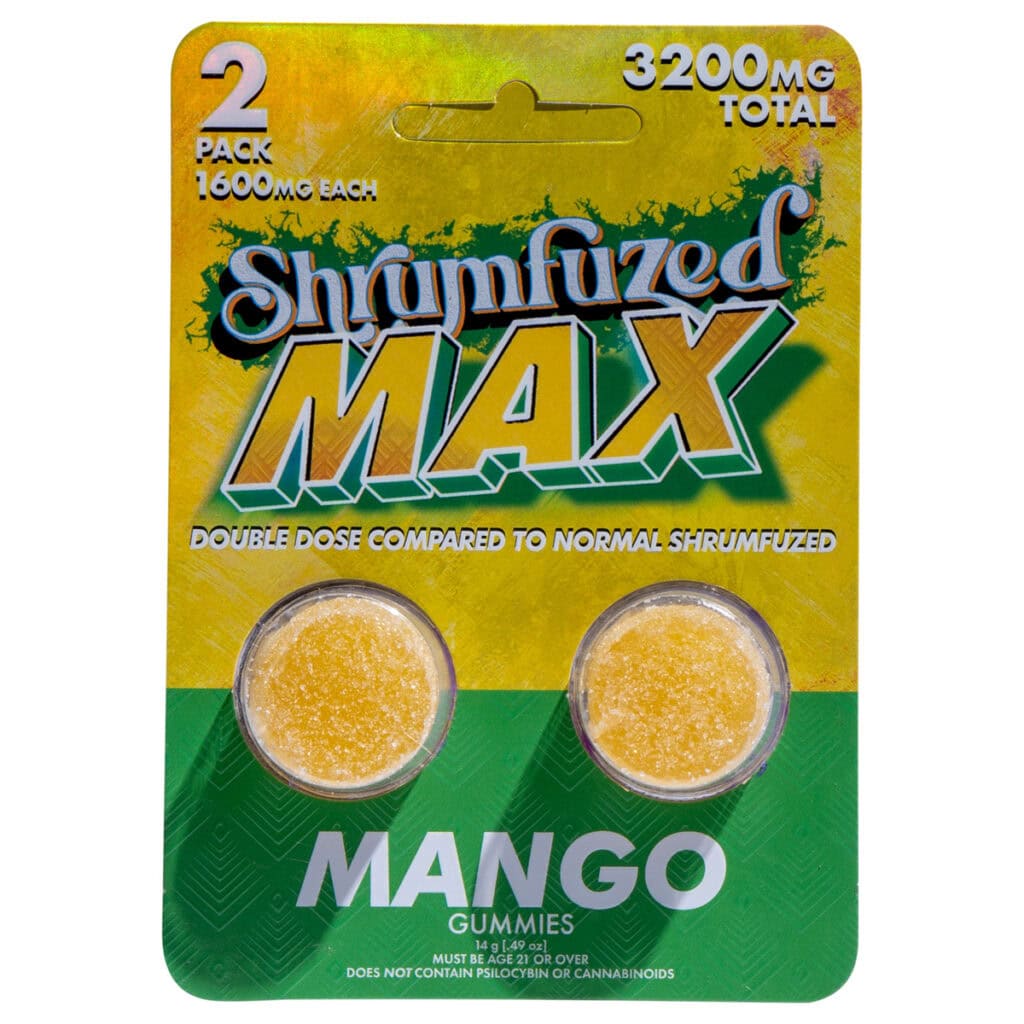 Shrumfuzed MAX Nootropic Mushroom Gummies 2pc Mango