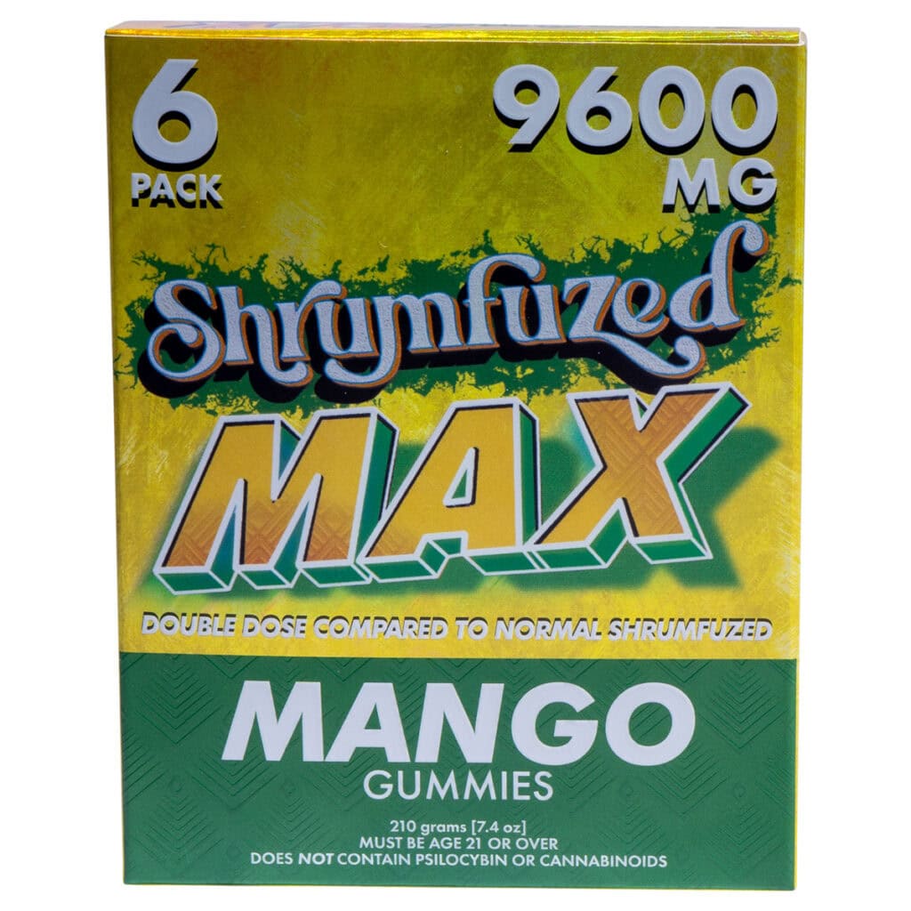 Shrumfuzed MAX Nootropic Mushroom Gummies 6 Piece Mango