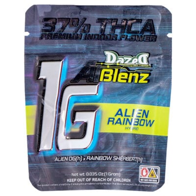 BRIXZ Blizzardz THCa Indoor Flower 3.5g Blue Dream – Hybrid