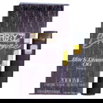 A black and yellow vape pen stands next to a tall box elegantly labeled: BRIXZ NYC Bespoke, Black Diamond OG, Indica, 2000MG, Tailor Made Perfection. A rich brown pattern graces the background of this BRIXZ NYC Bespoke THCP Disposable 2g delight.