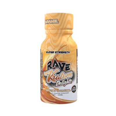 New Rave Kratom Shot Delights Salted Caramel