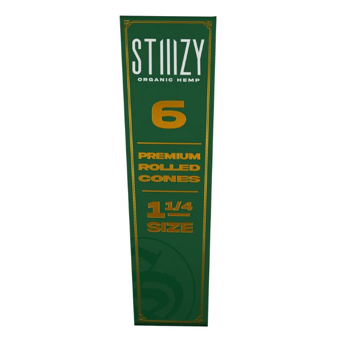 STIIIZY 1-1/4 Paper Cones Organic Hemp