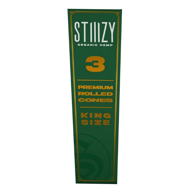 STIIIZY King Size Paper Cones Organic Hemp