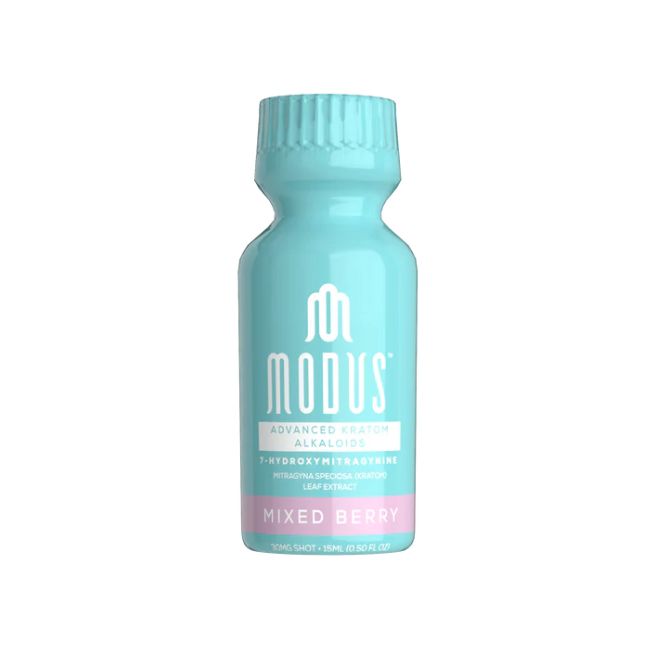 Modus 7 Hydroxy Kratom Shots 30mg 15ml Mixed Berries
