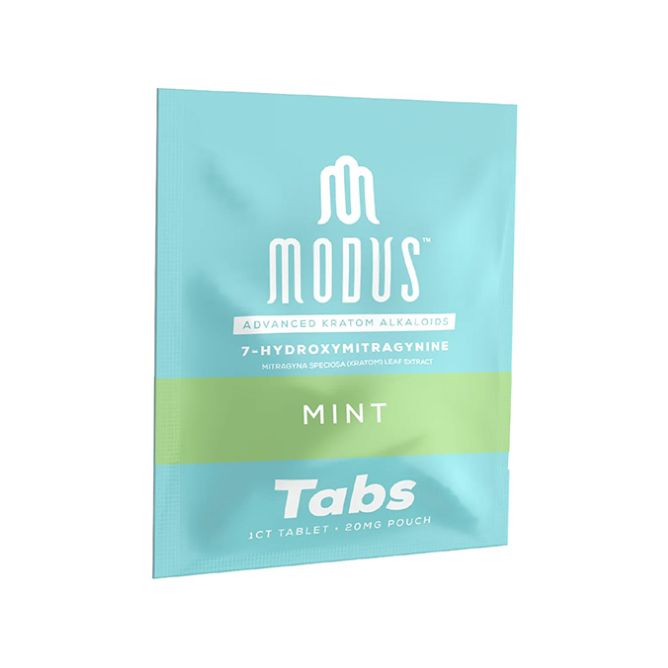 Modus 7 Hydroxy Kratom Tablets 20mg 1pc Mint