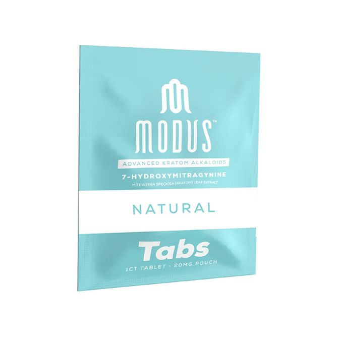 Modus 7 Hydroxy Kratom Tablets 20mg 1pc Natural