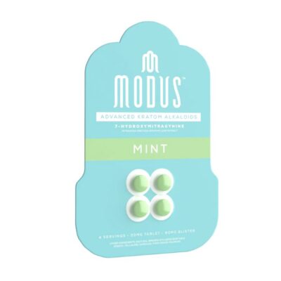 Modus 7 Hydroxy Kratom Tablets 20mg 4pc Mint