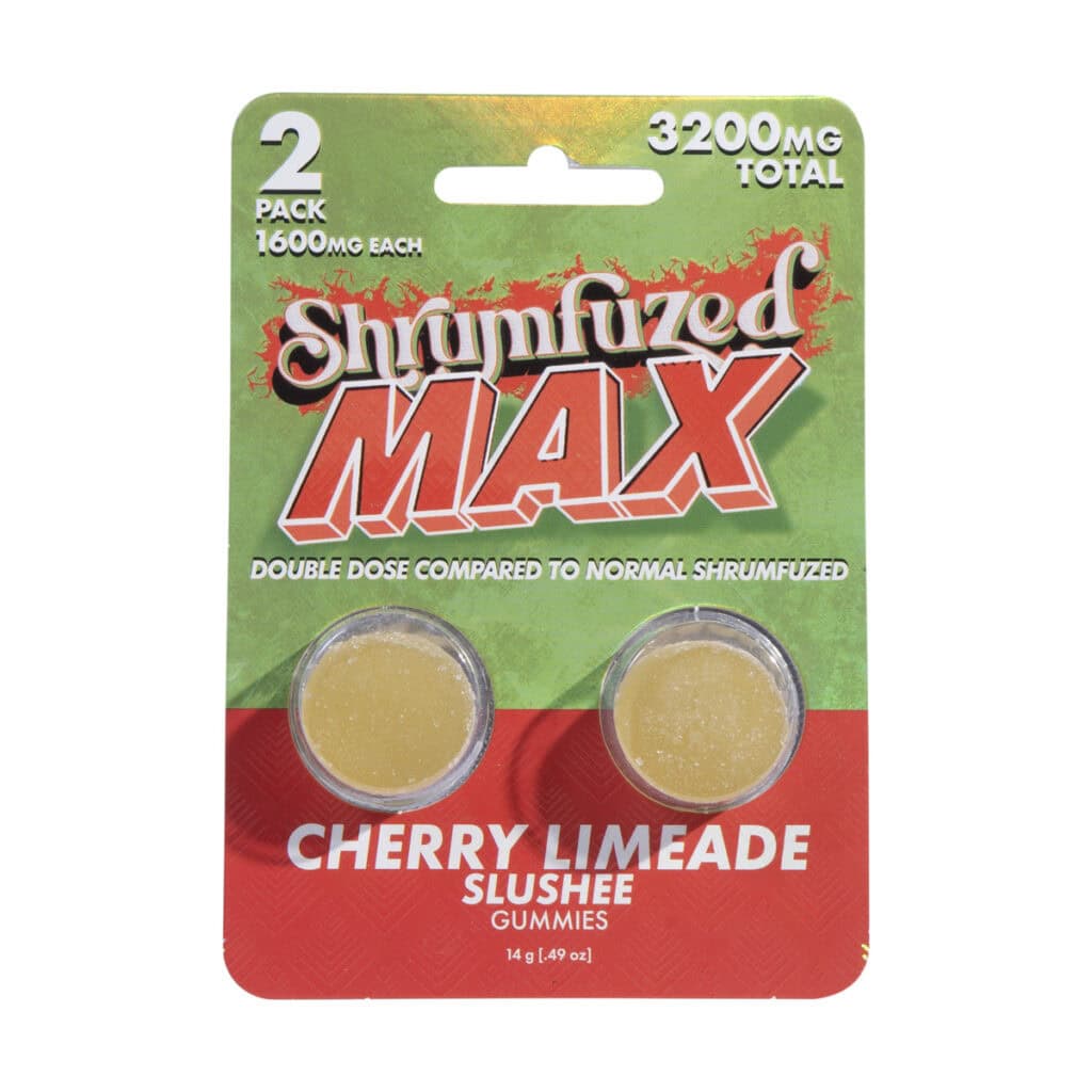 Shrumfuzed MAX Nootropic Mushroom Gummies 2pc Cherry Limeade Slushee